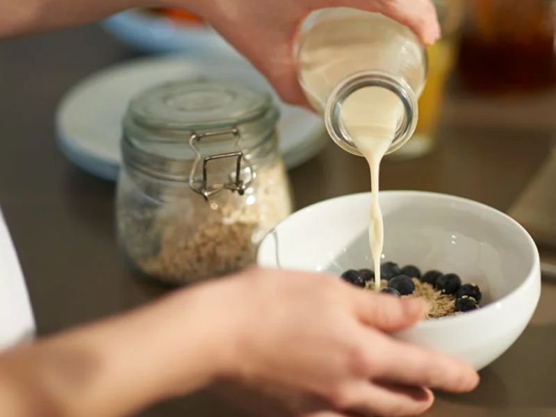 Leche de almendras