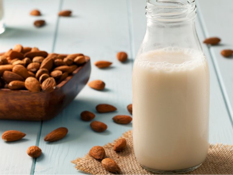 Leche de almendras