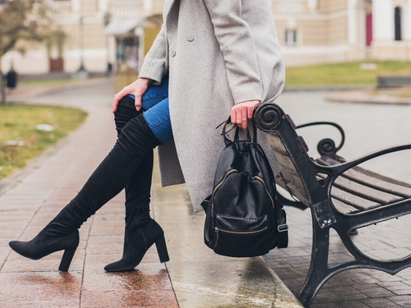 outfits con botas negras