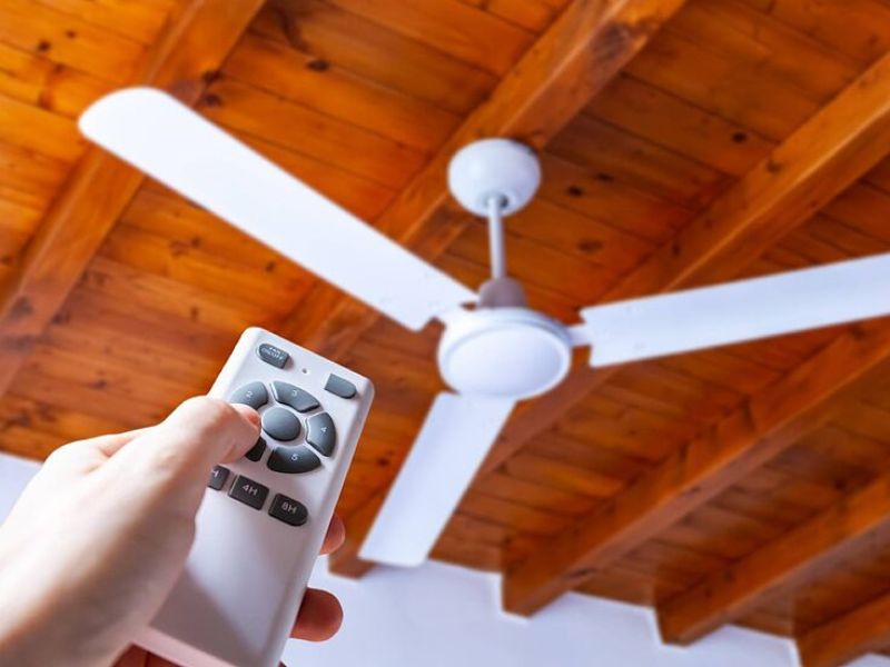 como instalar un ventilador de techo