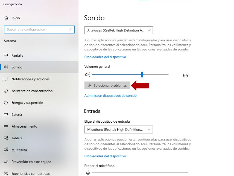 un lado de mis audifonos no funciona