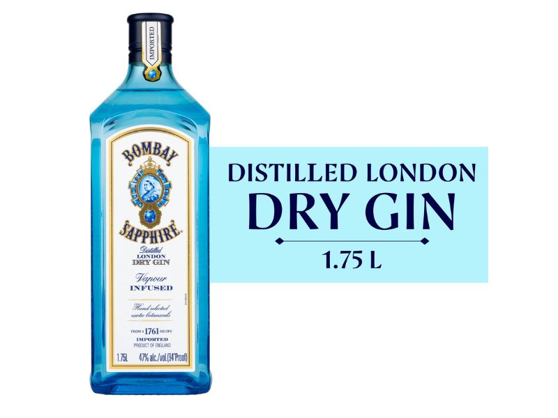 marcas de gin: Bombay Sapphire