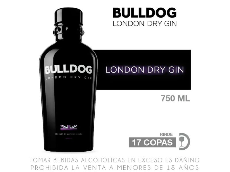 marcas de gin: Bulldog