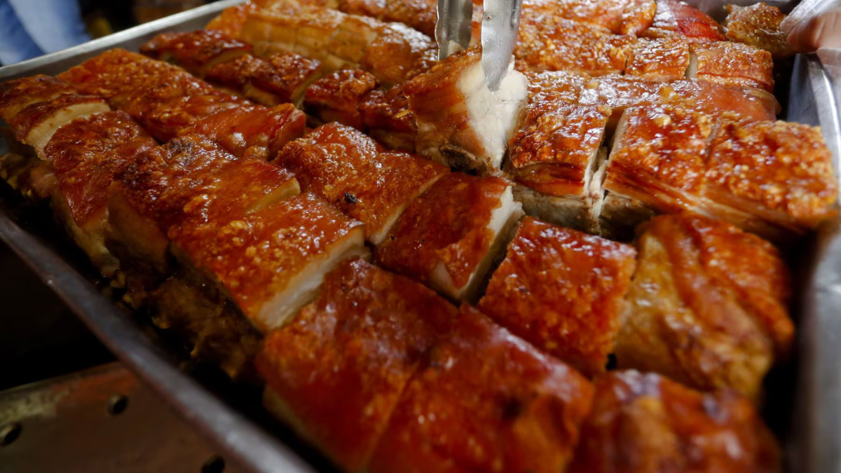 Receta de chancho a la caja china
