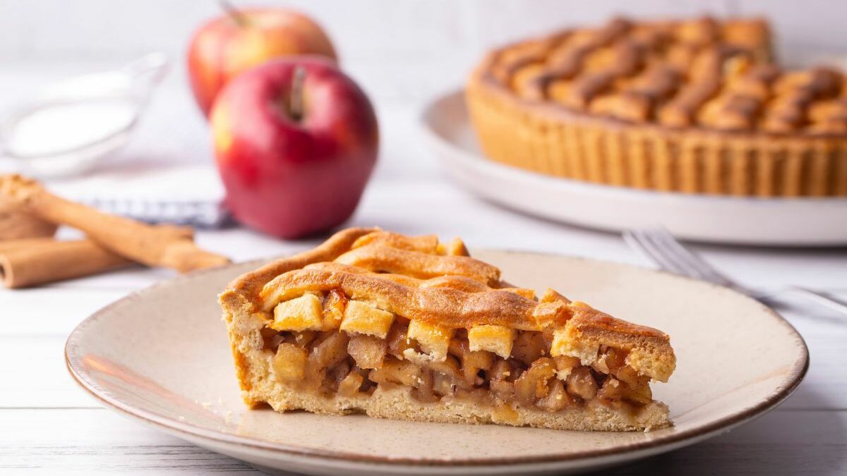Como preparar un pie de manzana: Receta