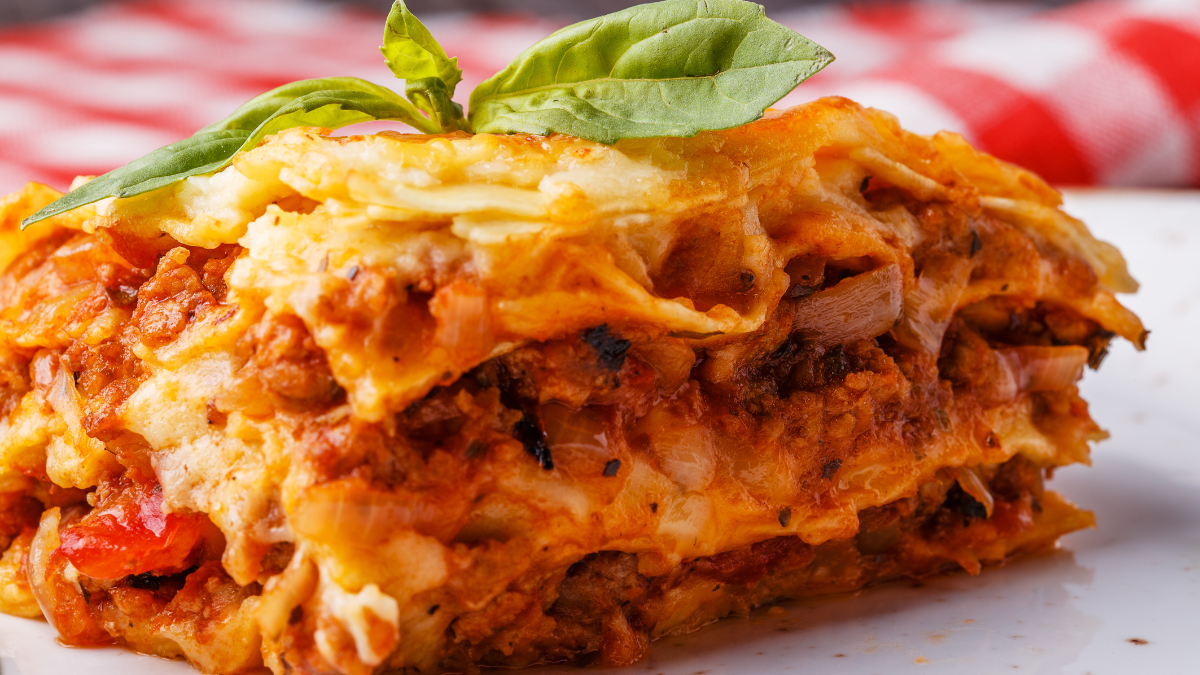 Receta de lasagna paso a paso