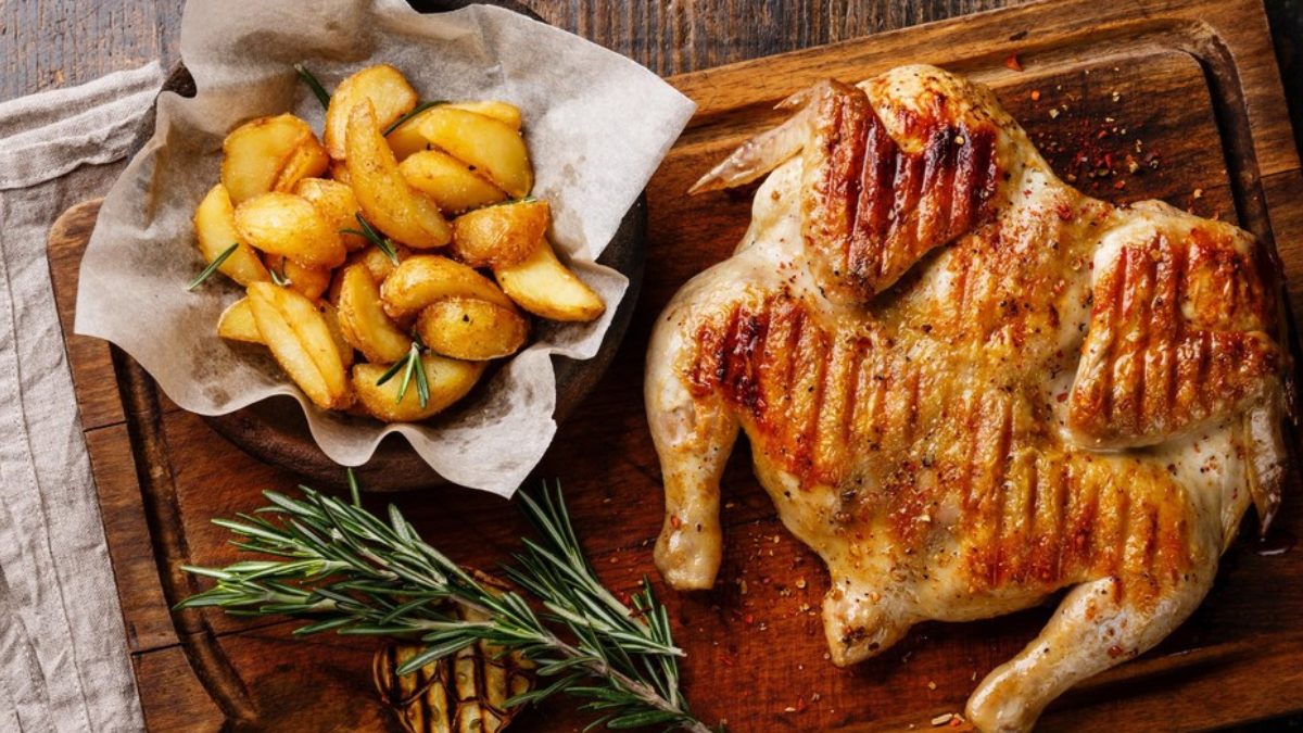 Receta de pollo a la parrilla paso a paso