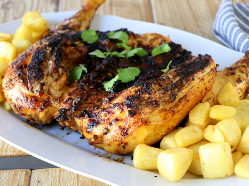 pollo a la parrilla