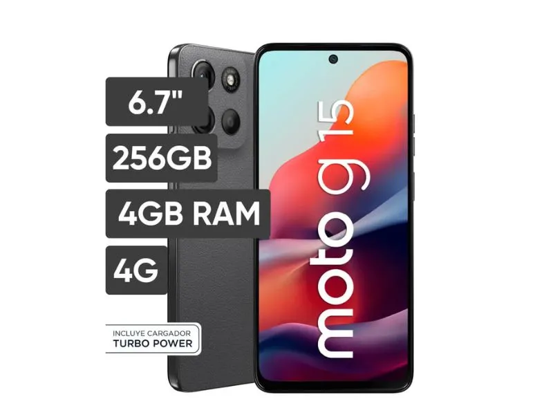 motorola g15 de 256 GB y 4GB RAM